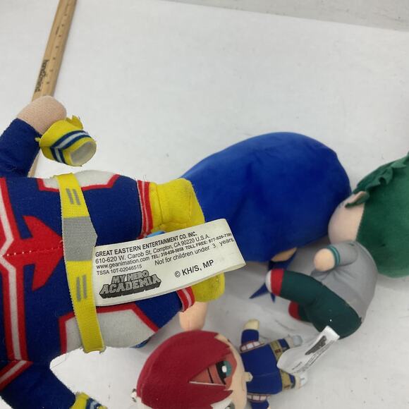 Random Mixed Anime Cartoon Character Plush Dolls Natsuki My Hero Academia Etc - Picture 5 of 7